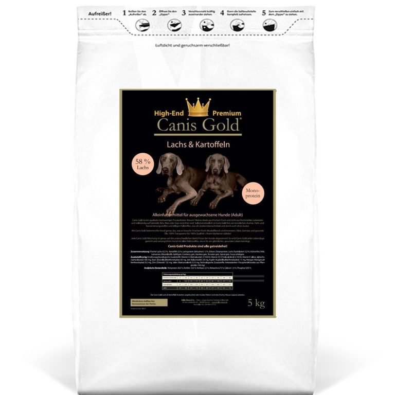 Canis Gold Adult getreidefreies Hunde Trockenfutter als Monoprotein Futter